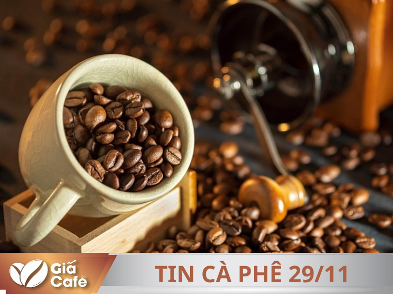Thị trường c&agrave; ph&ecirc; trước giờ mở cửa 29/11/2025
