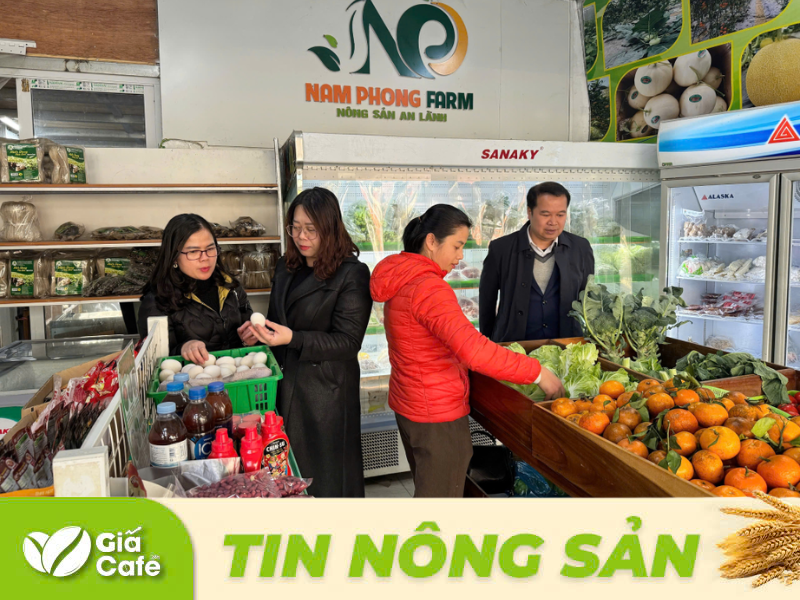 Tuy&ecirc;n truyền v&agrave; giới thiệu c&aacute;c sản phẩm n&ocirc;ng sản, thực phẩm phục vụ Tết Nguy&ecirc;n Đ&aacute;n Ất Tỵ 2025